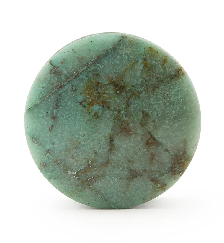 Chrysocolla Stone Plugs (B-Grade) - Image 2