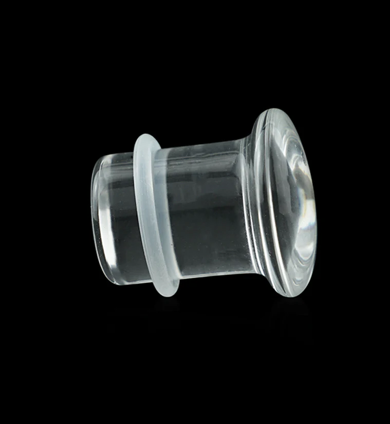 Clear Glass Plugs - Single Flare - Image 3
