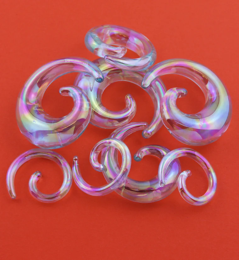 Clear Rogue Glass Spirals - Image 3