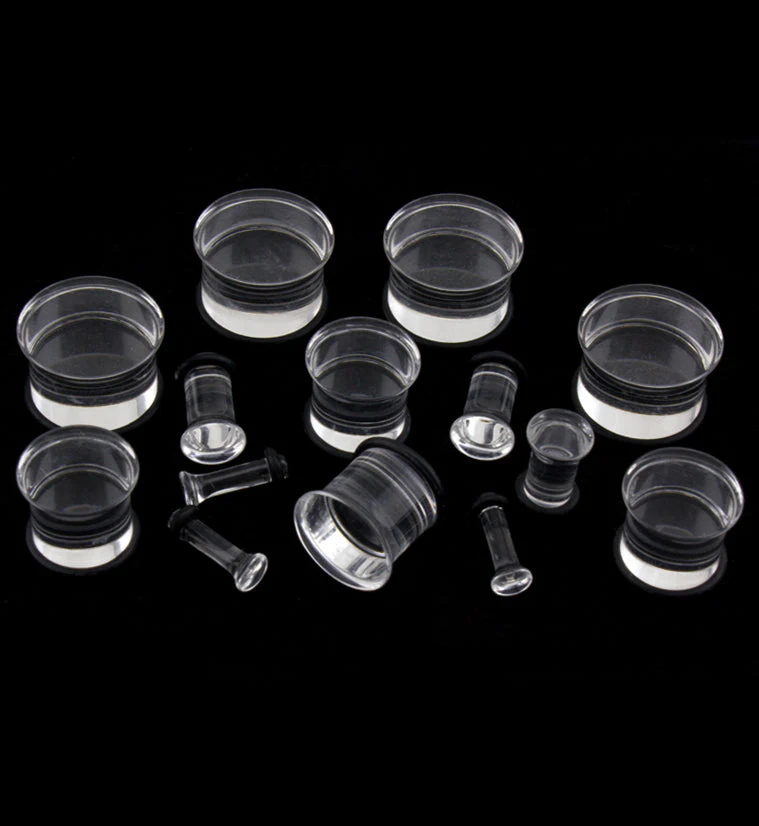 Clear Single Flare Plugs - Image 5