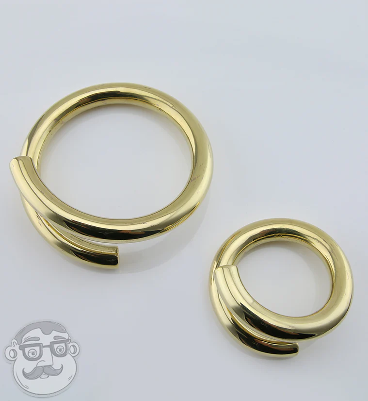 Coil Brass Ear Weights - Image 4