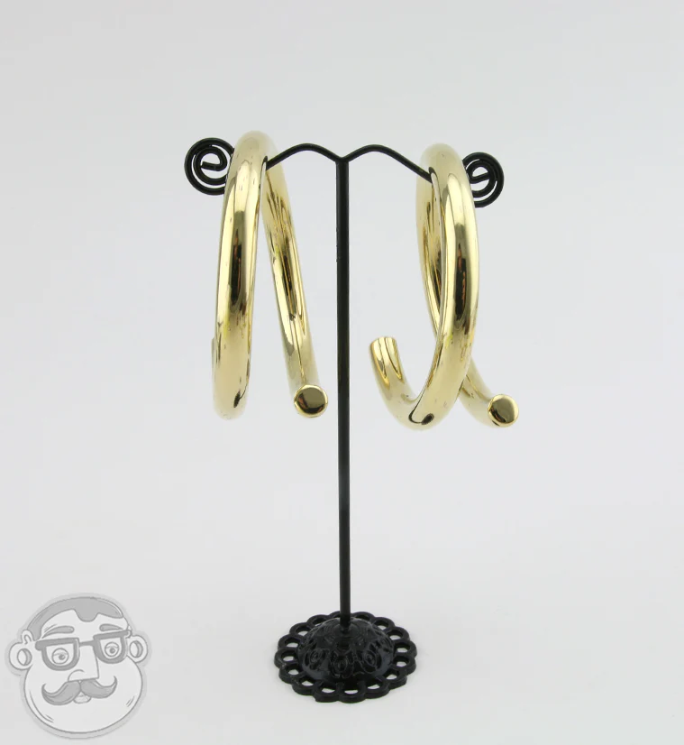 Coil Brass Ear Weights - Image 5