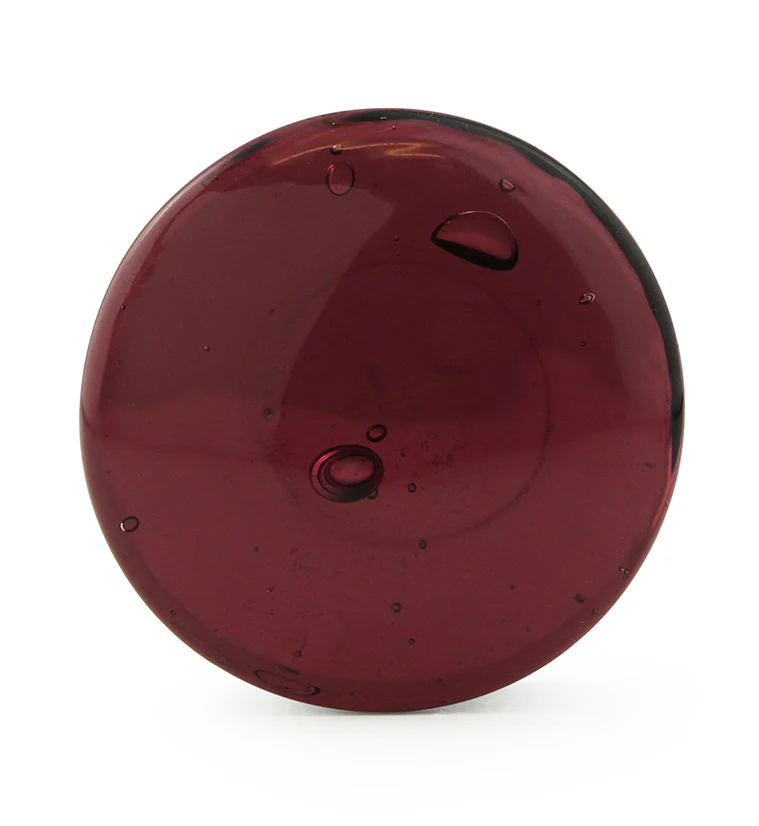 Convex Purple Glass Plugs - Double Flare - Image 3