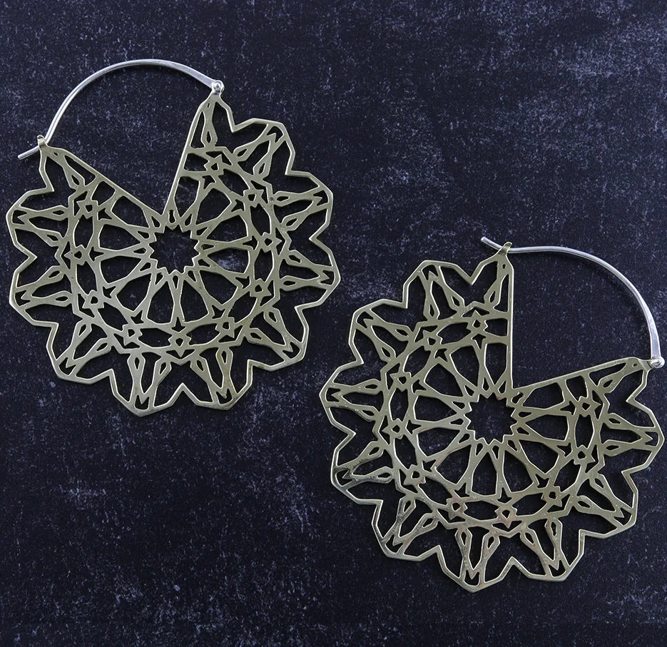 Concord Brass Earrings - Weights - Image 2