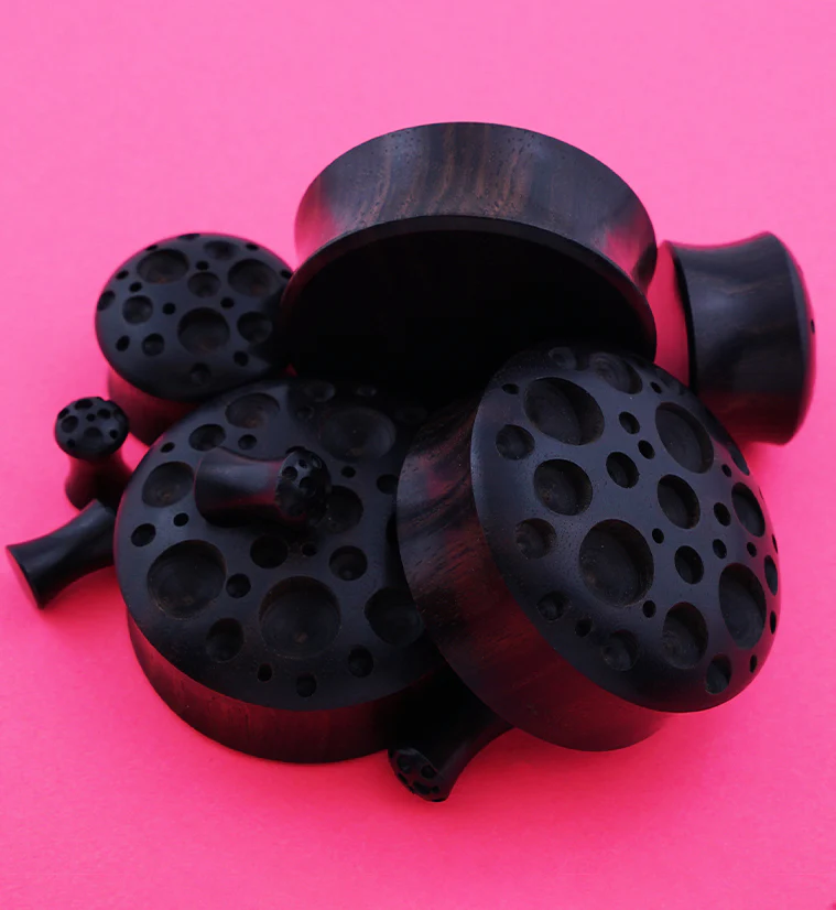 Crater Areng Wood Plugs - Image 2