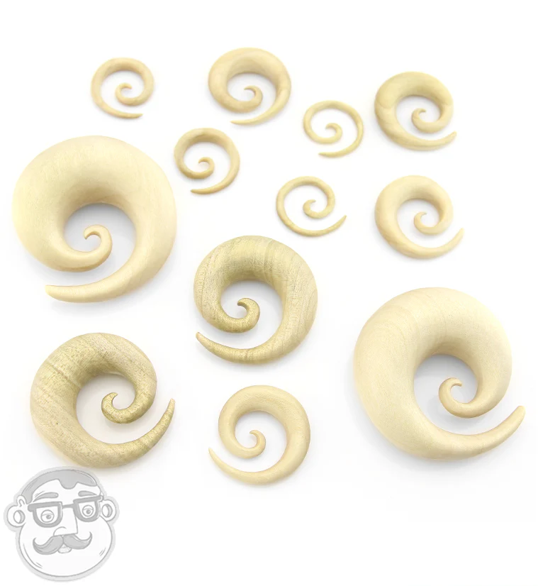 Crocodile Wood Spirals - Image 3