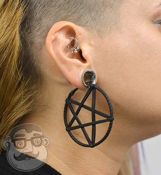 Cross Plug Hoops - Image 2