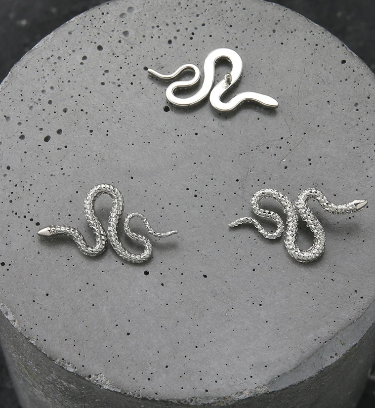Crosshatch Snake Internally Threaded Titanium Top - Image 2