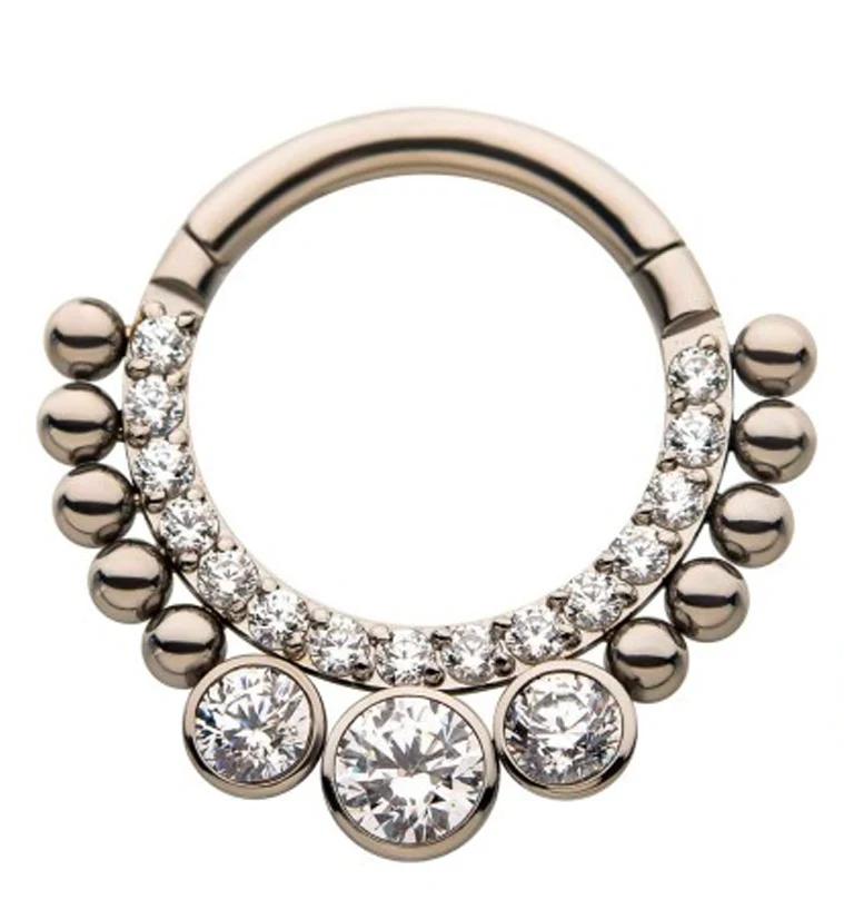 Daedal Titanium Hinged Segment Ring