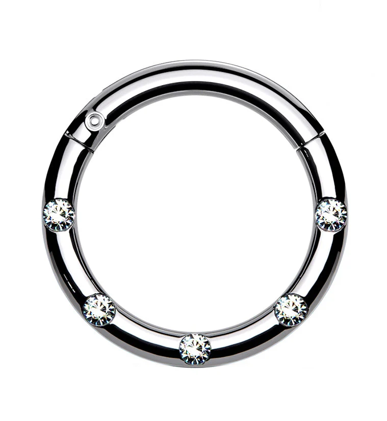 Dash Gem Hinged Segment Ring