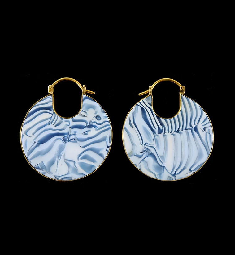 Discoid Blue Schizo Hangers
