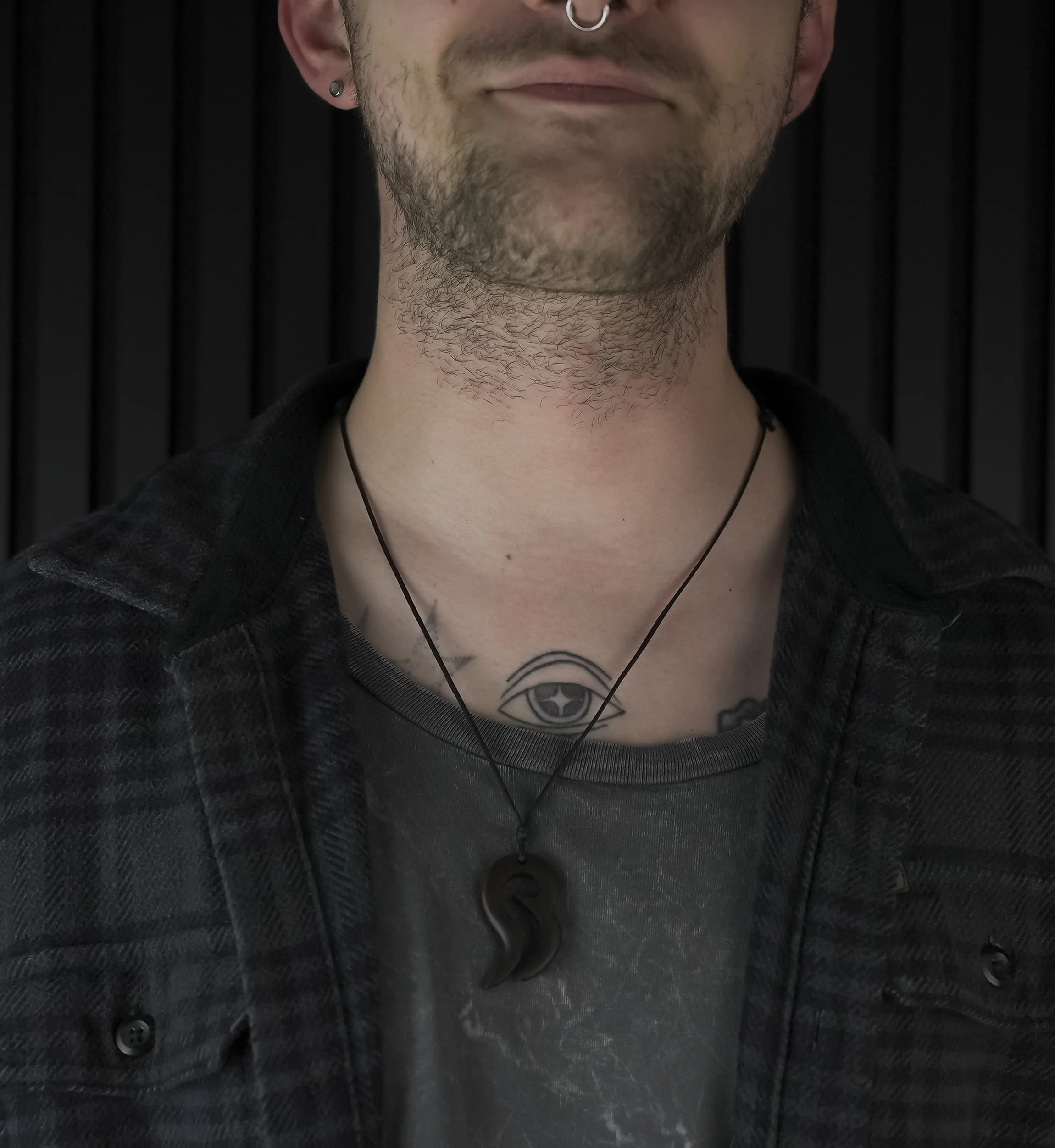 Coid Wood Pendant Necklace - Image 3