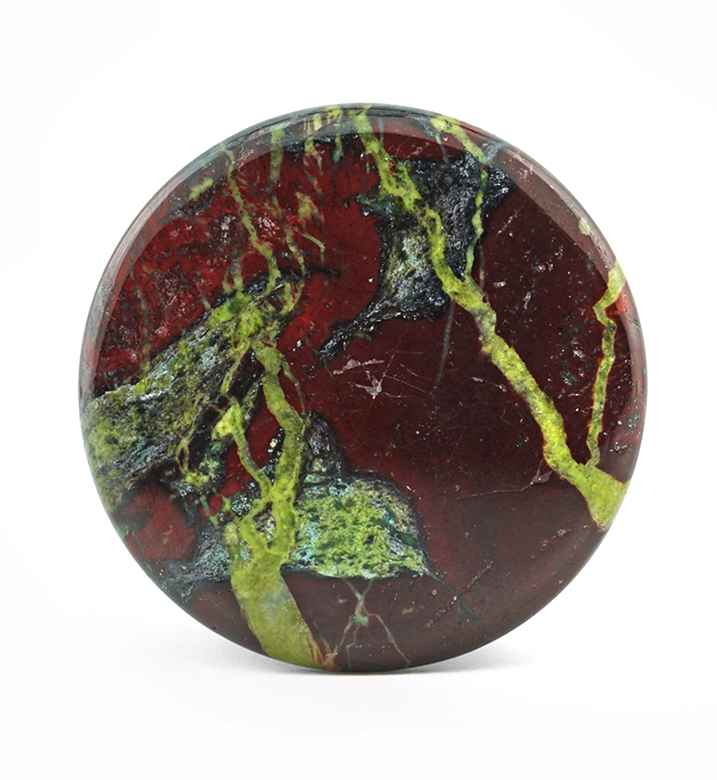Dragons Blood Jasper Stone Plugs - Image 6