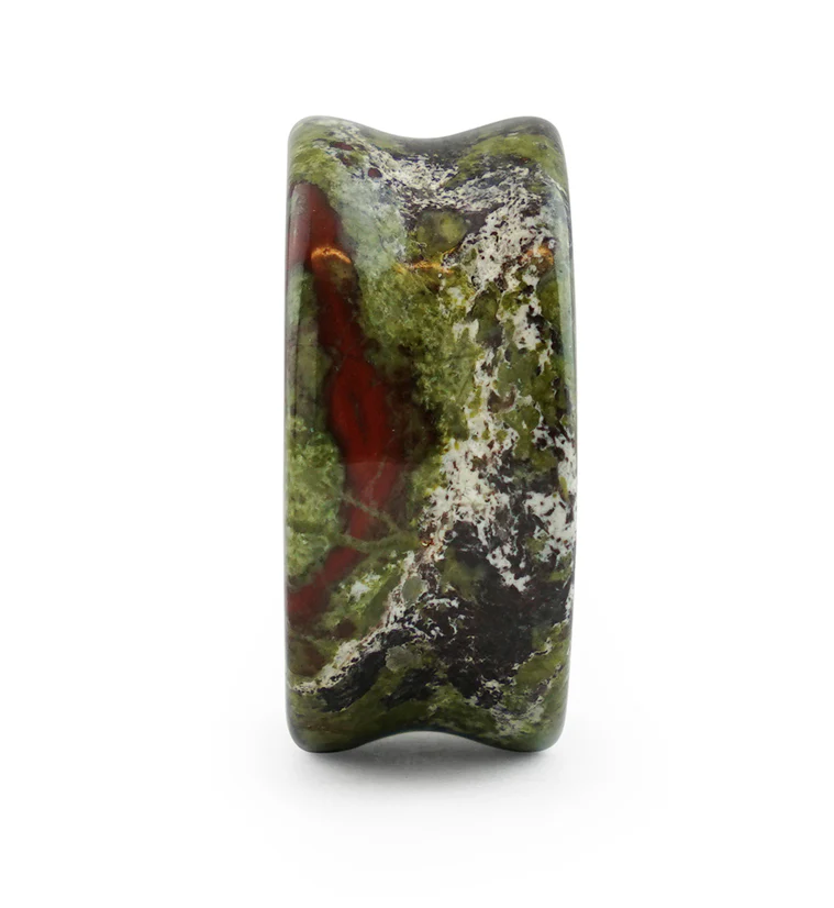 Dragons Blood Jasper Stone Plugs - Image 7