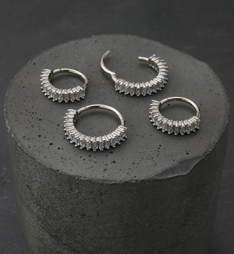 Escalier CZ Hinged Segment Ring - Image 2