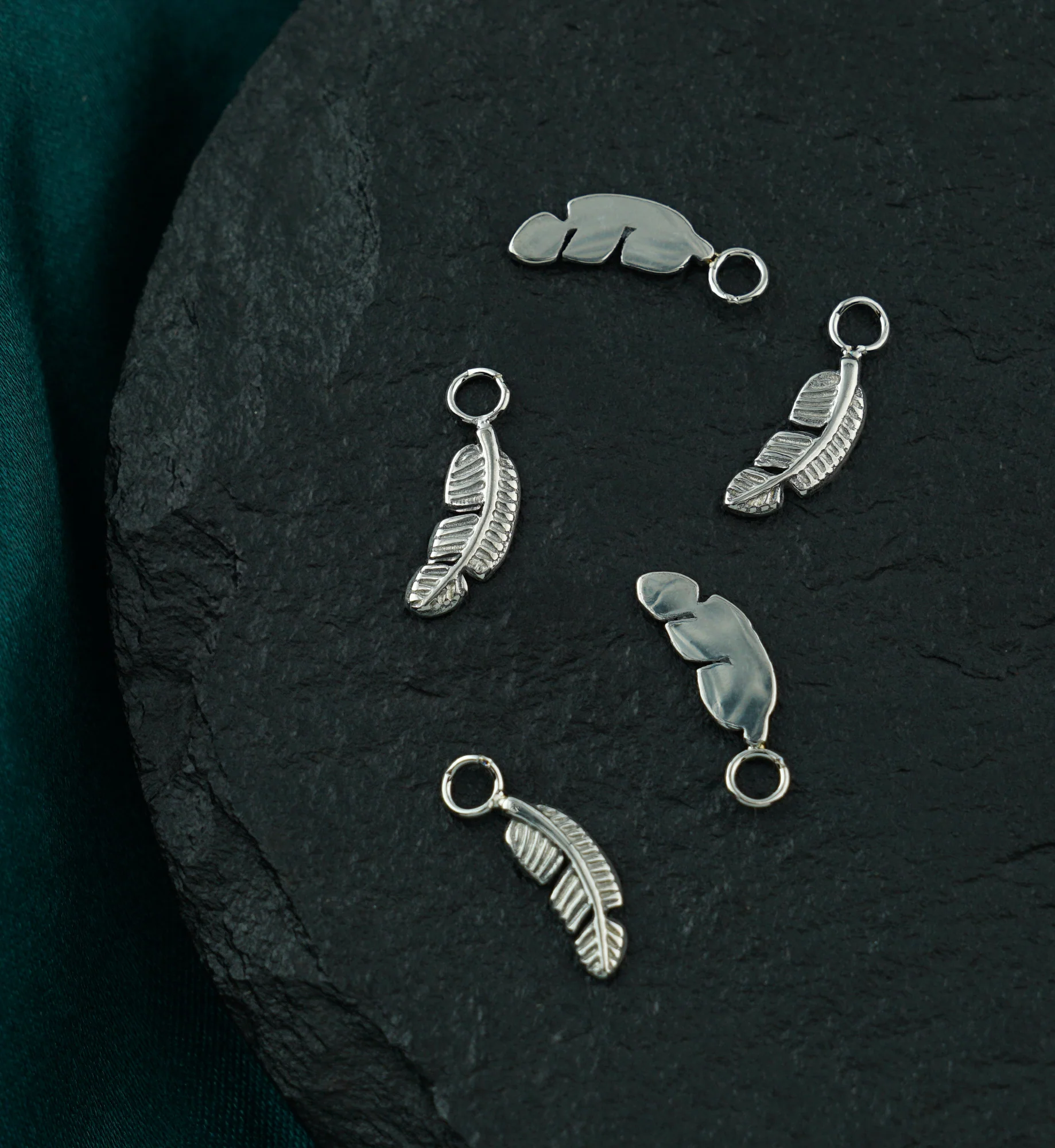 Feather Titanium Charm - Image 2