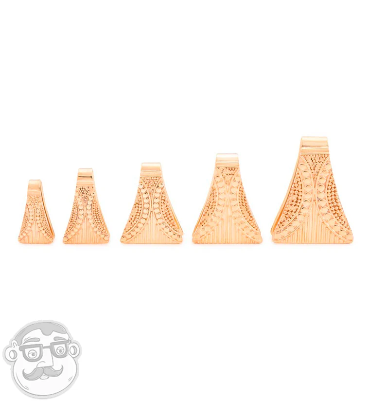 Flume Brass Ear Weights - Image 2