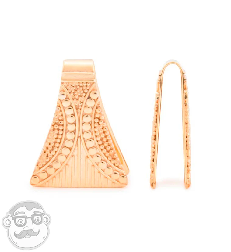 Flume Brass Ear Weights - Image 3
