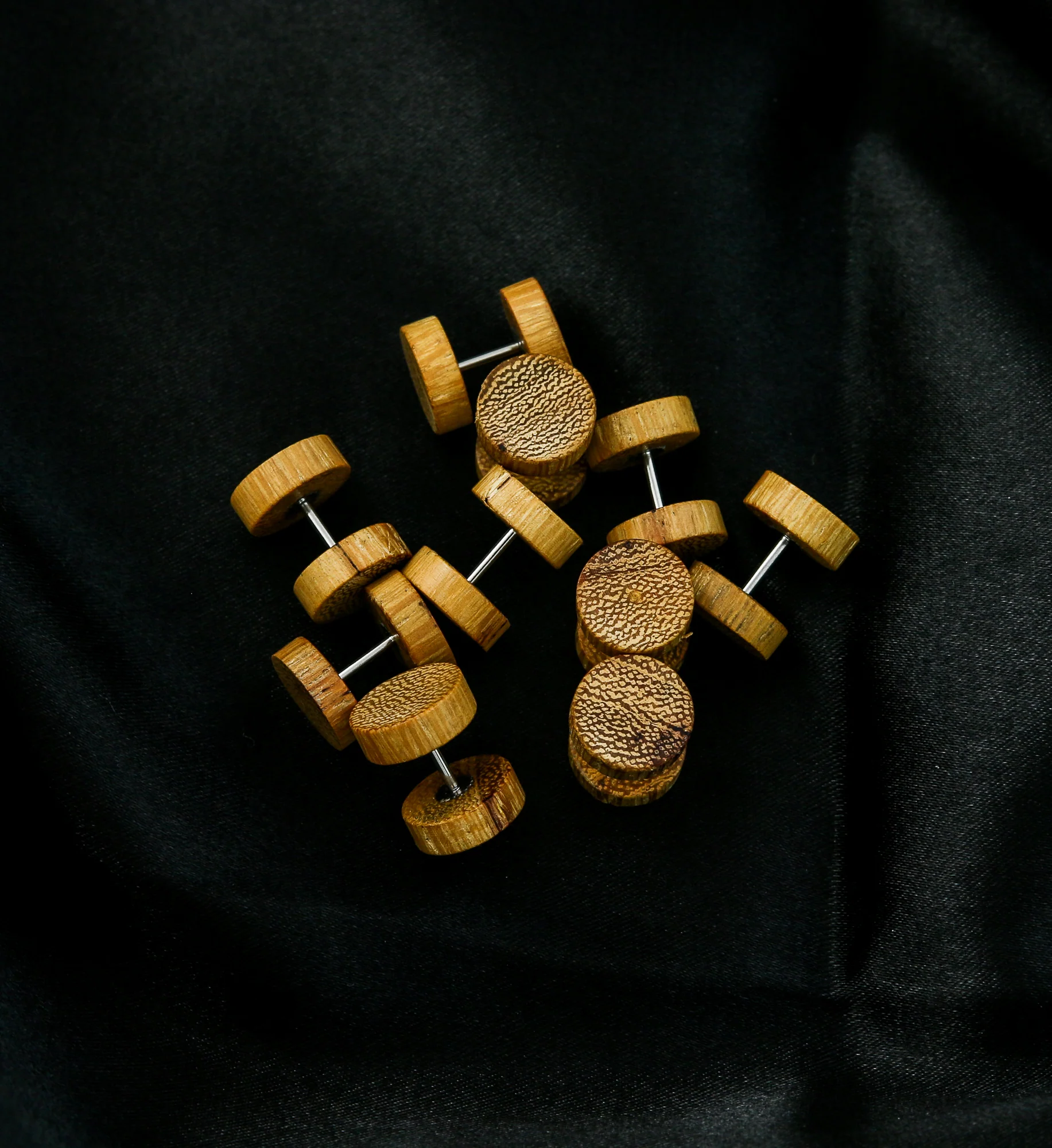 Gamal Wood Fake Gauge Plugs - Image 2
