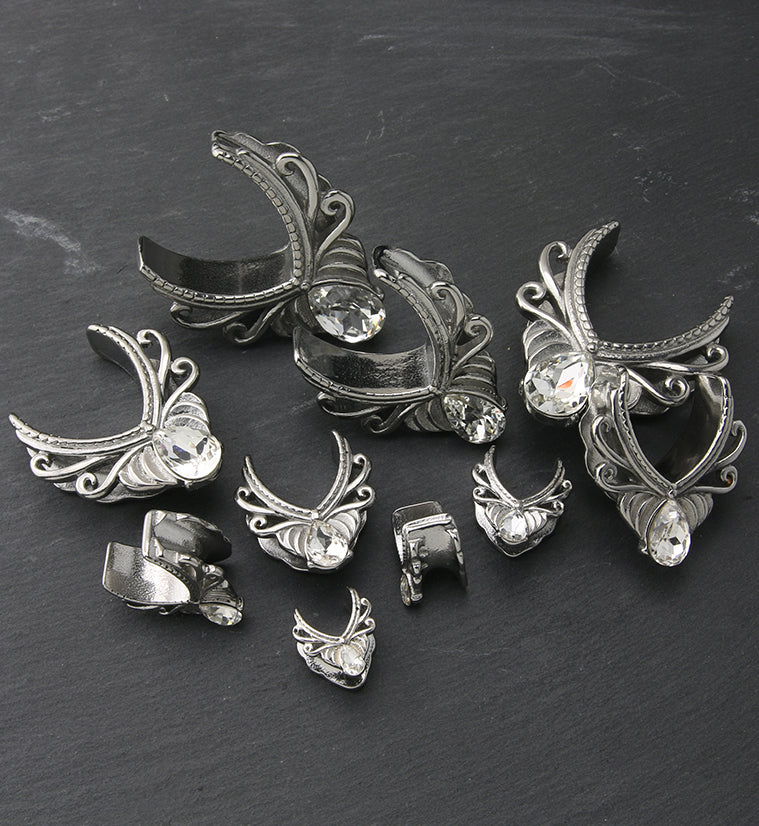 Gild Teardrop CZ Stainless Steel Saddles - Image 3