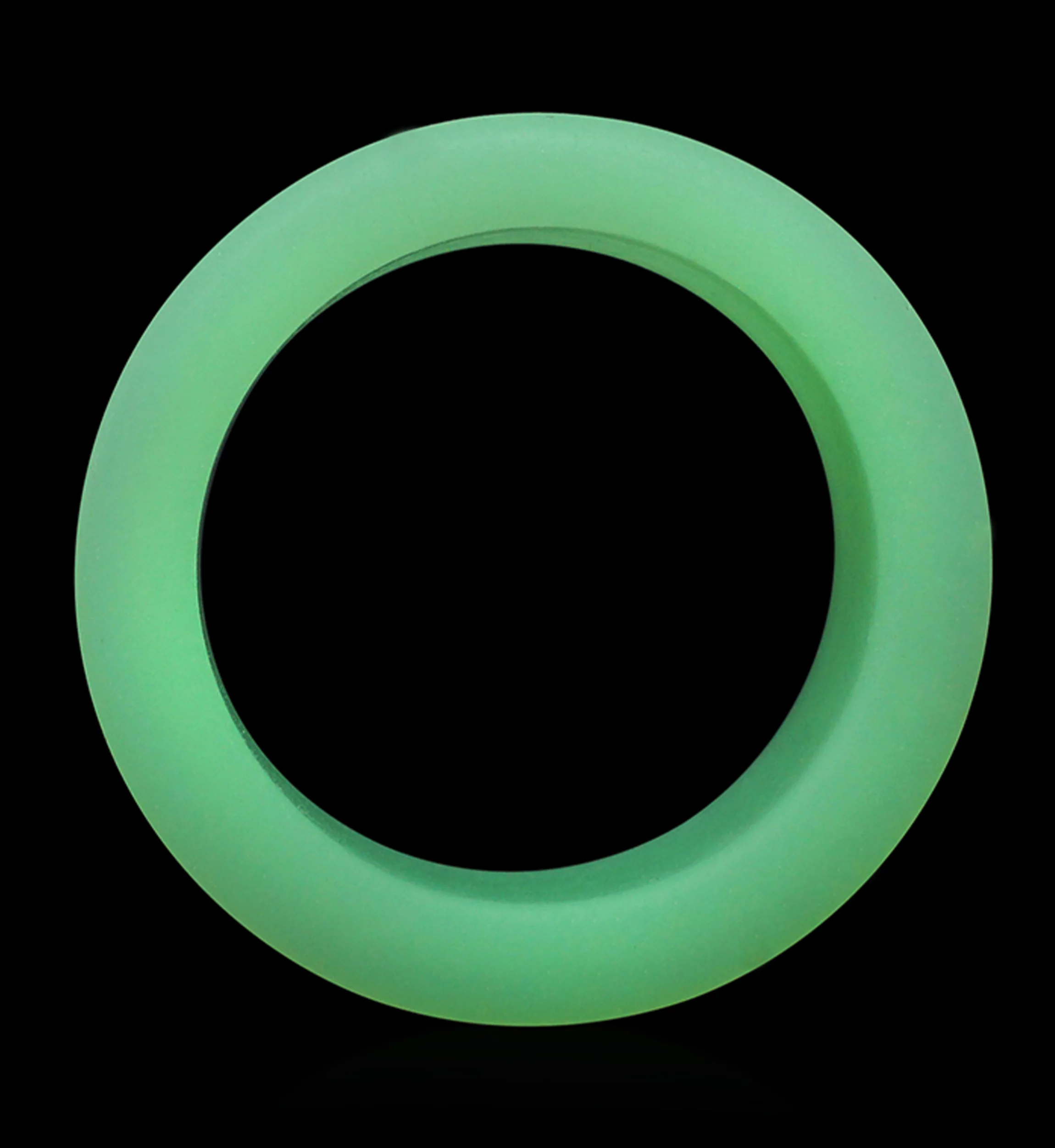 Glow In The Dark Green Silicone Tunnels - Image 3