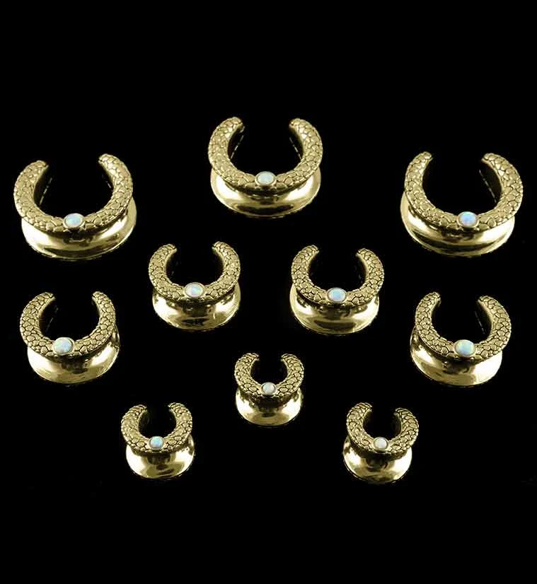 Gold Opalite Osteo Stainless Steel Saddles - Image 2