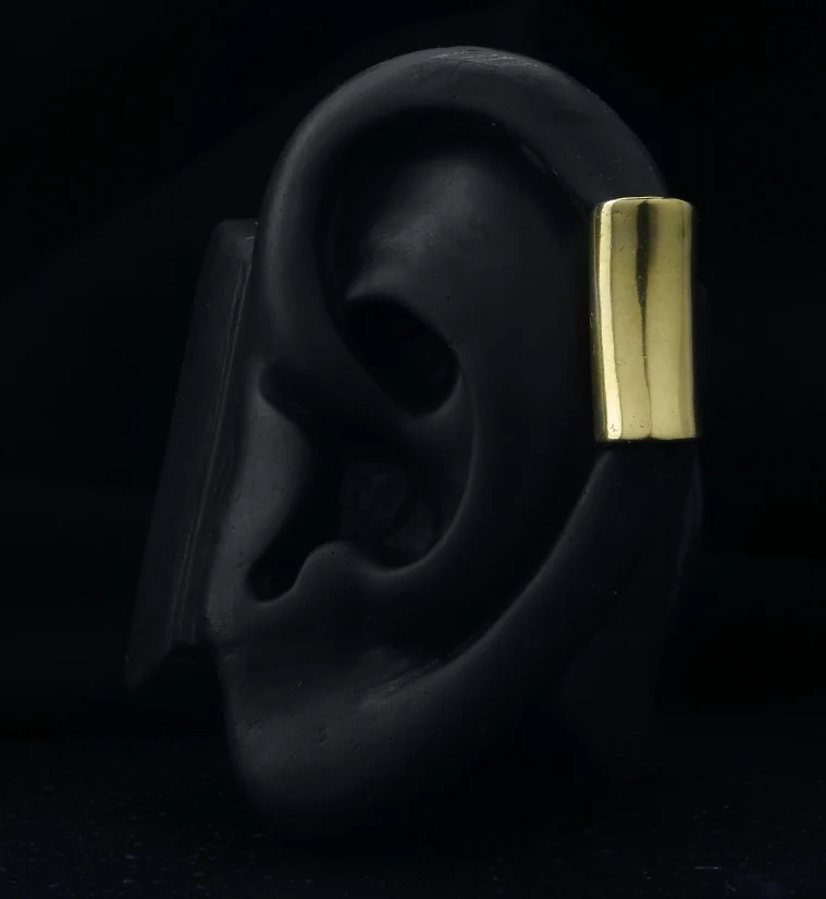 Gold PVD Stainless Steel Ear Cuffs - Image 3