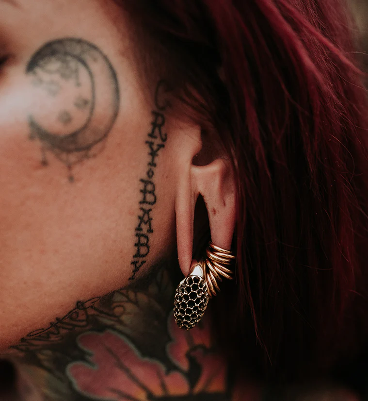 20pc Set of Gold PVD Titanium Stacked Rings - Image 5