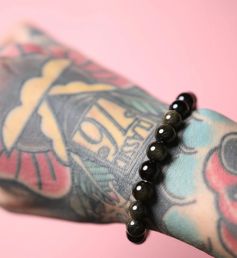 Golden Obsidian Bracelet