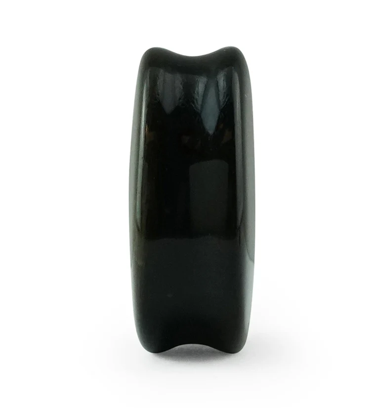 Golden Obsidian Teardrop Stone Plugs - Image 3