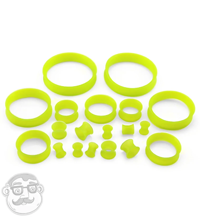 Green Silicone Ear Skins - Image 2