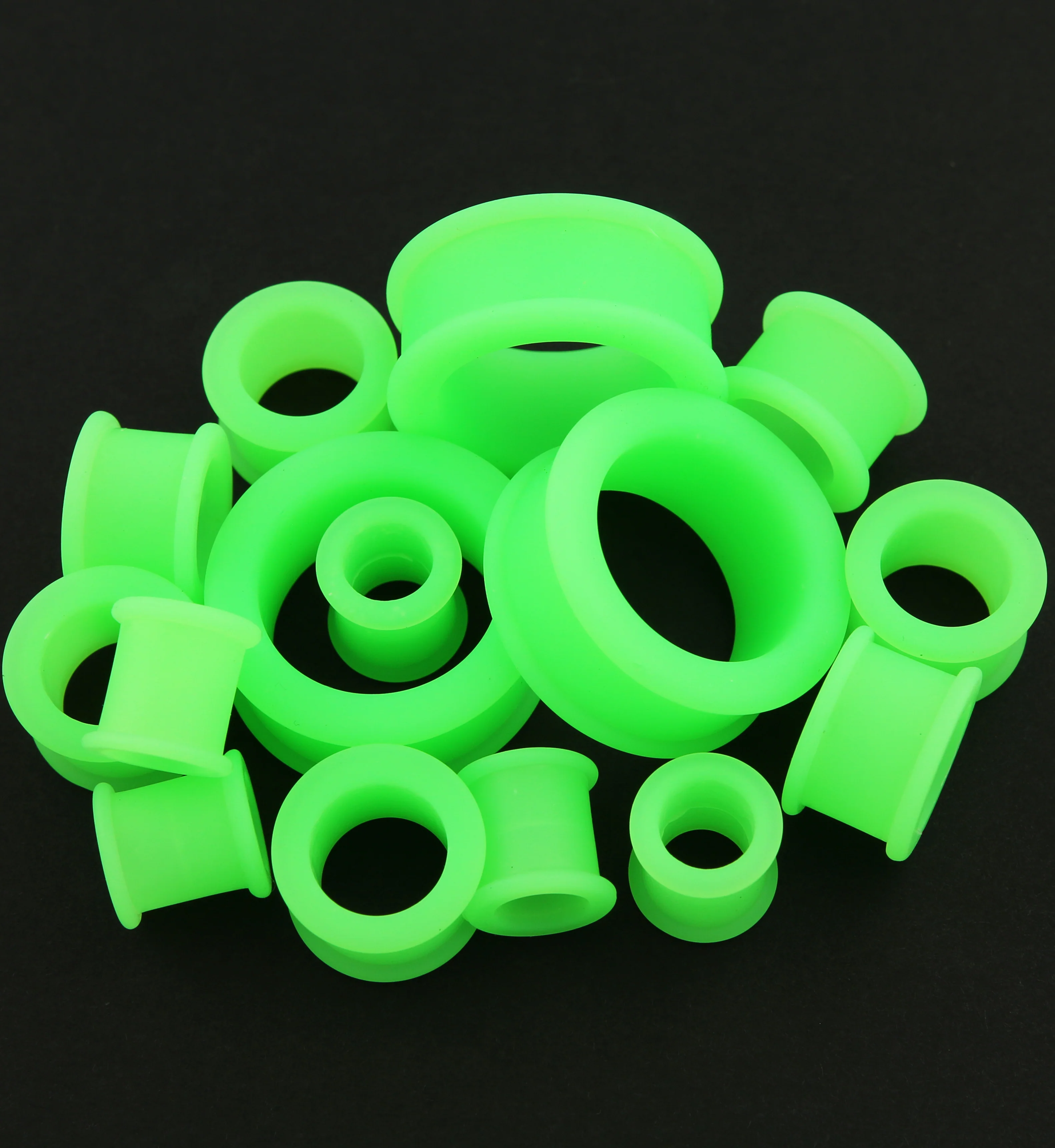 Green Silicone Tunnels - Image 2