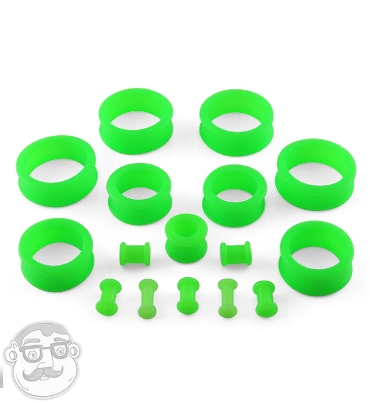 Green Silicone Tunnels (CLOSE OUT) - Image 2