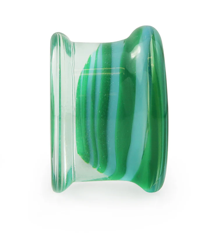 Green Vortex Glass Plugs - Image 4