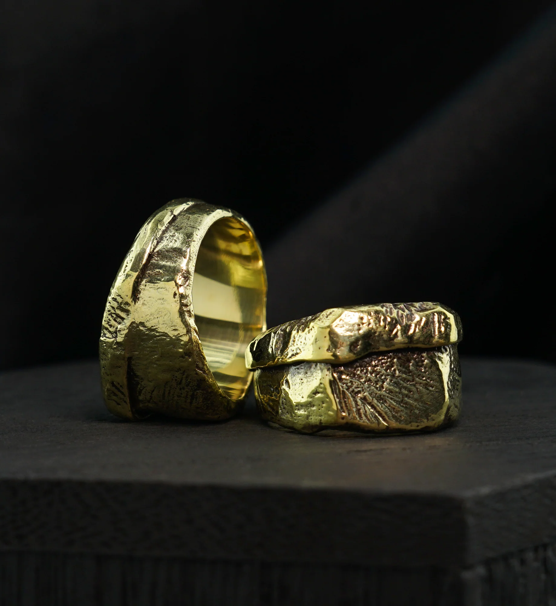 Stacked Brass Ring - Image 3