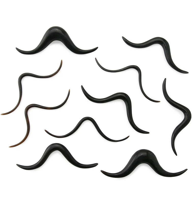 Handlebar Mustache Horn Septum Bar