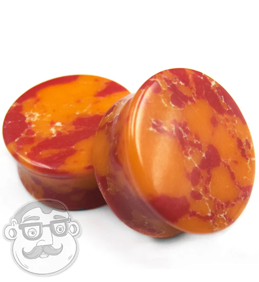 Heated Howlite Stone Plugs - Image 2