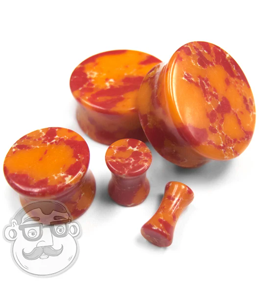 Heated Howlite Stone Plugs - Image 3