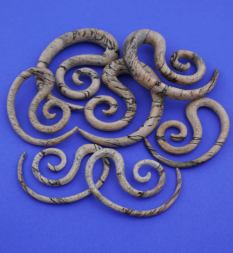 Helical Tamarind Wood Hangers - Image 4