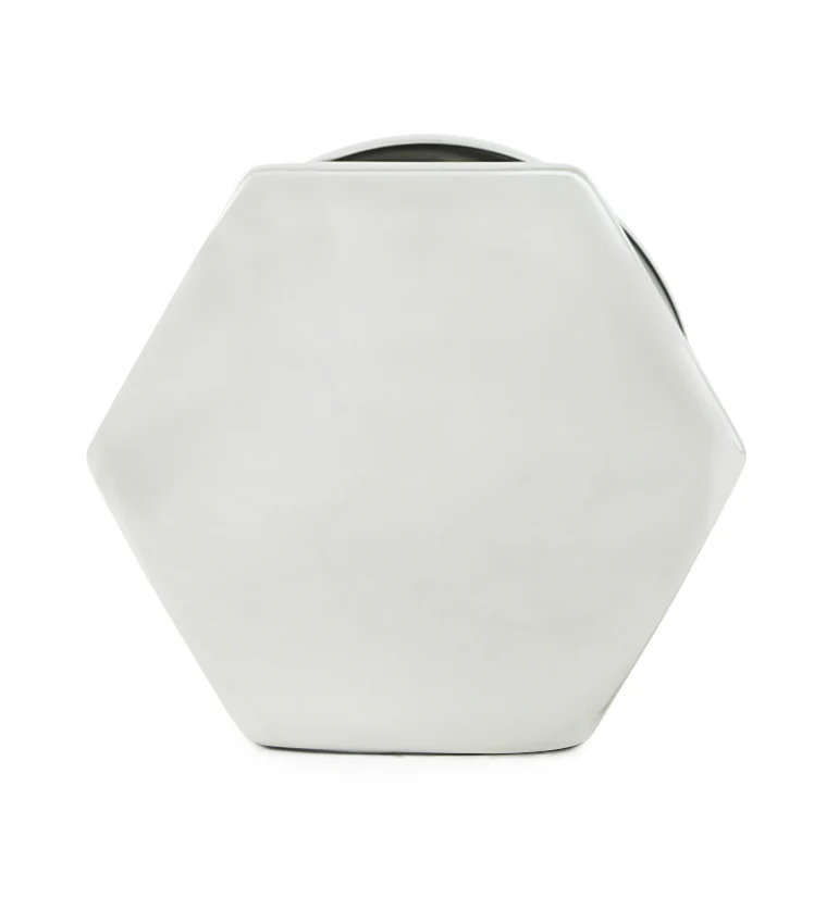 Hexagon Single Flare Stainless Steel Tunnels - Image 4