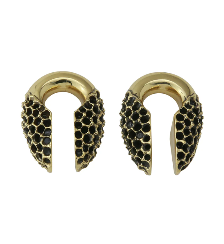 Hive Brass Ear Weights - Image 2