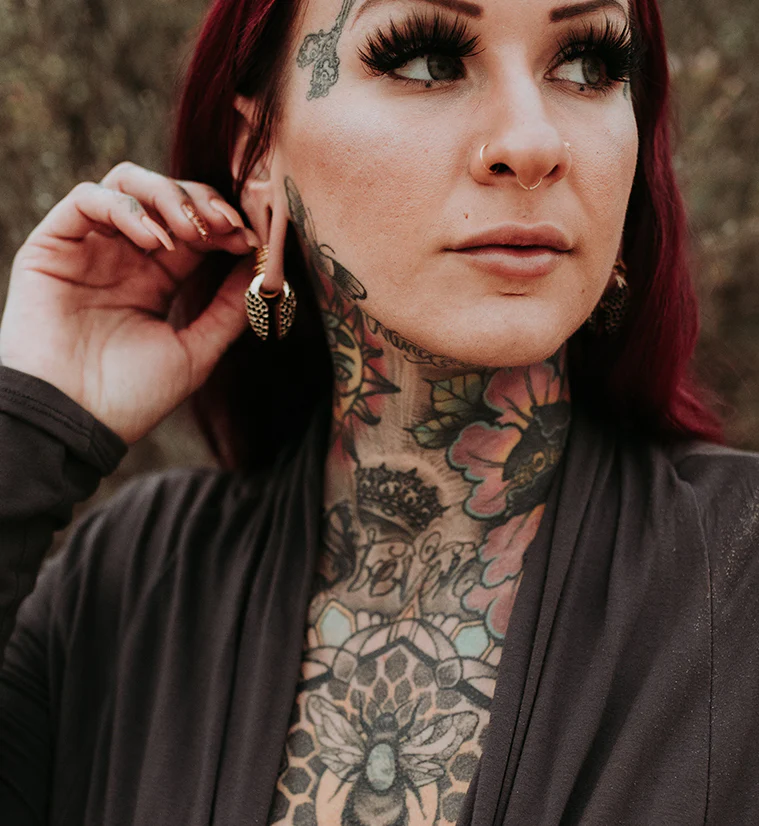 Hive White Brass Ear Weights - Image 9