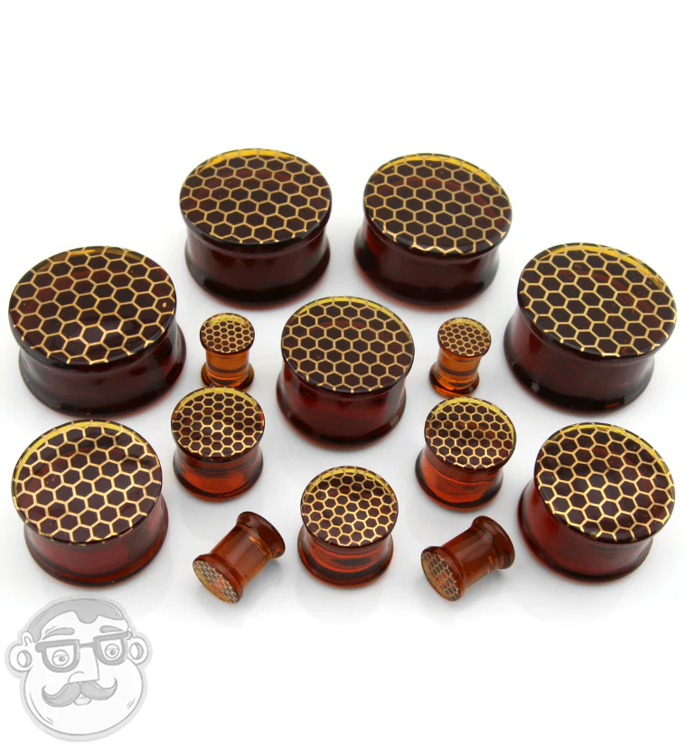 Honeycomb Glass Plugs - Image 5