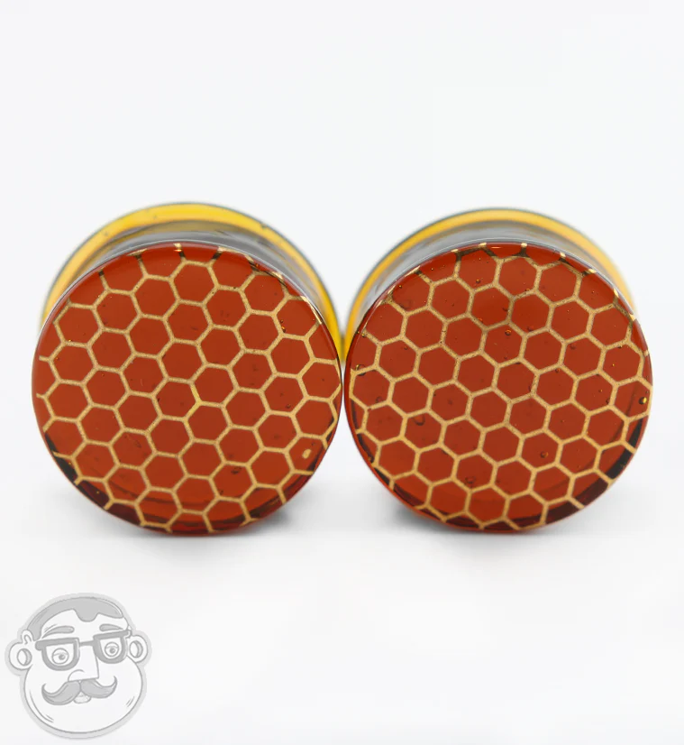 Honeycomb Glass Plugs - Image 6