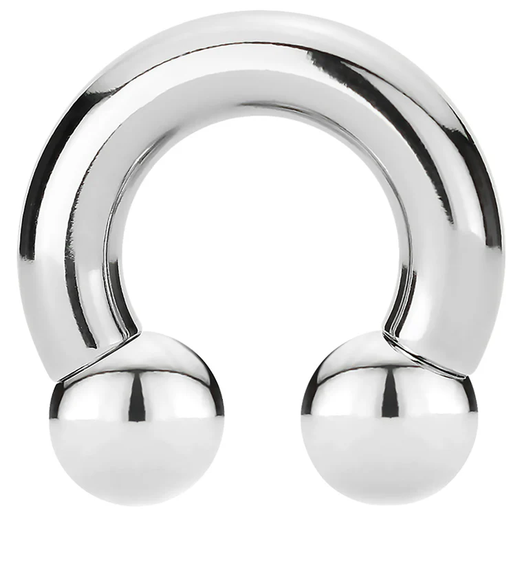 Internally Threaded Stainless Steel Circular Barbell - Image 3