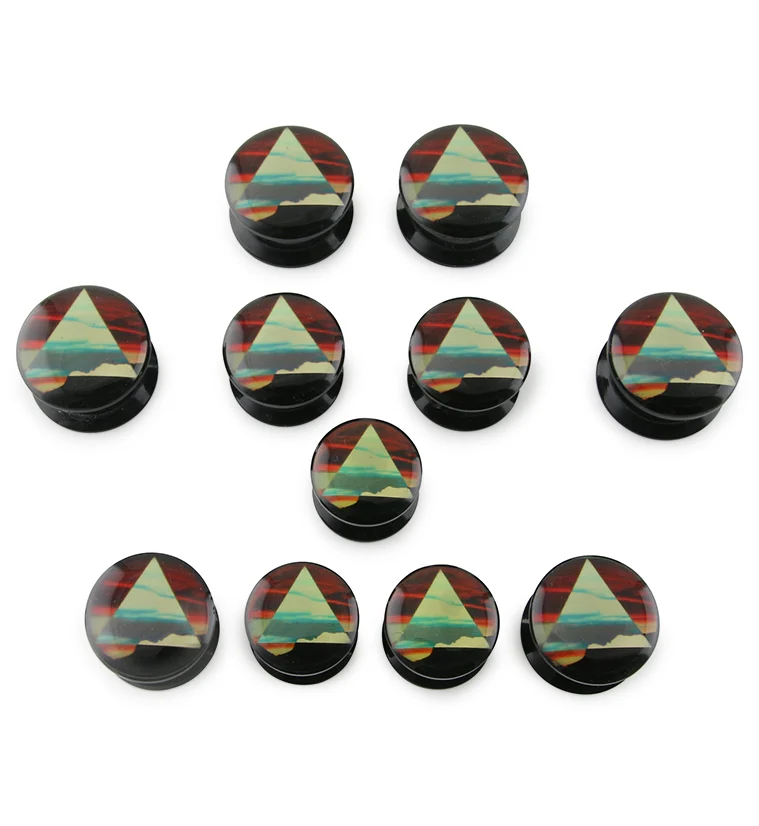 Inverted Sunset Triangle Plugs