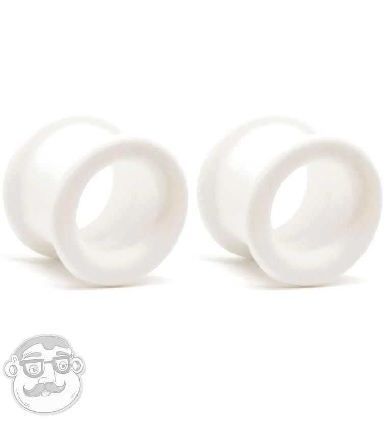 Kaos White Silicone Tunnels - Image 5