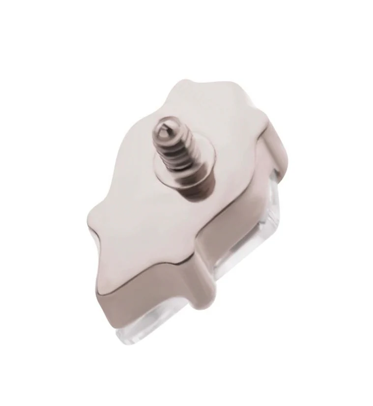 Kite CZ Internally Threaded Titanium Top - Image 3