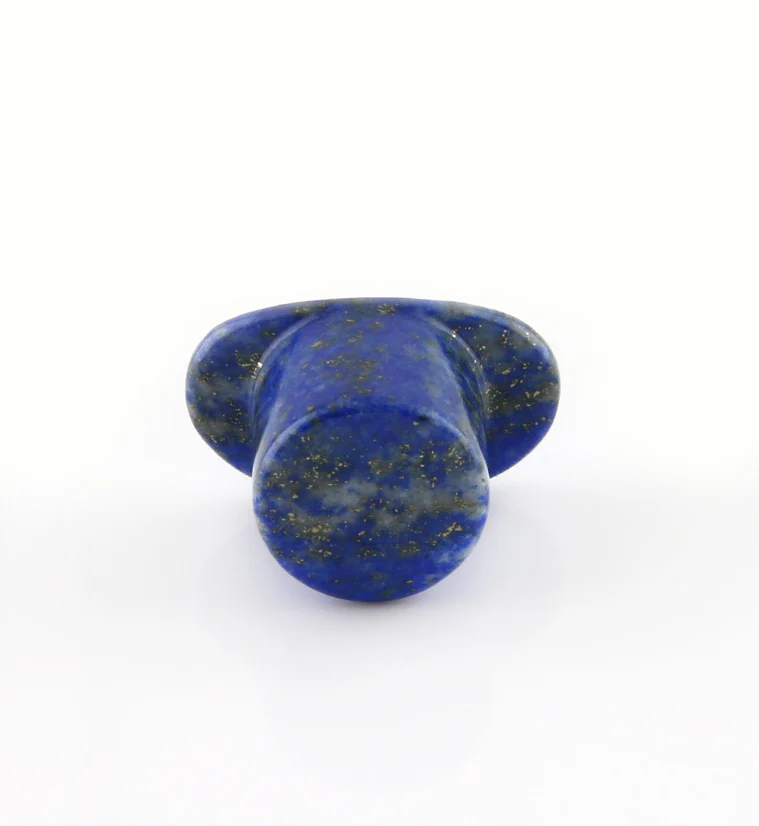 Lapis Lazuli Stone Labret Plug - Image 4