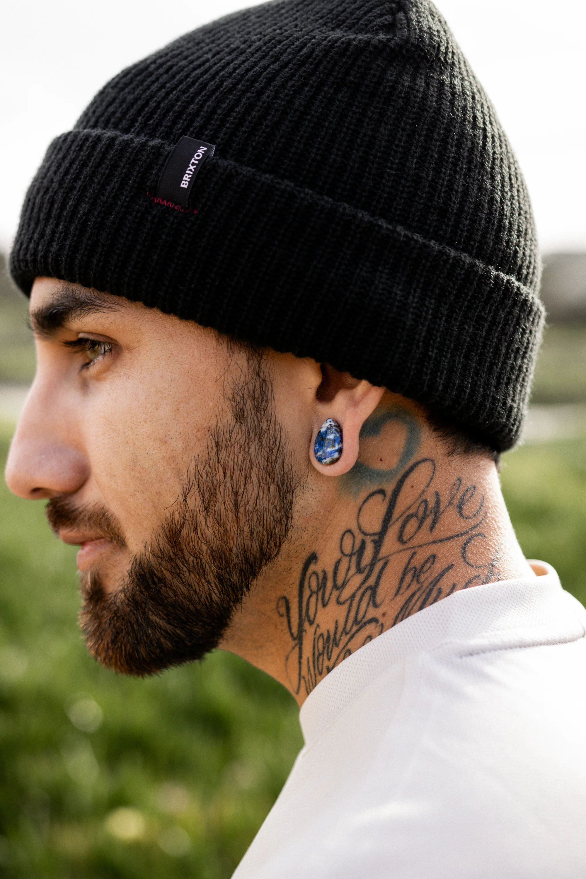 Lapis Lazuli Stone Teardrop Plugs - Image 7